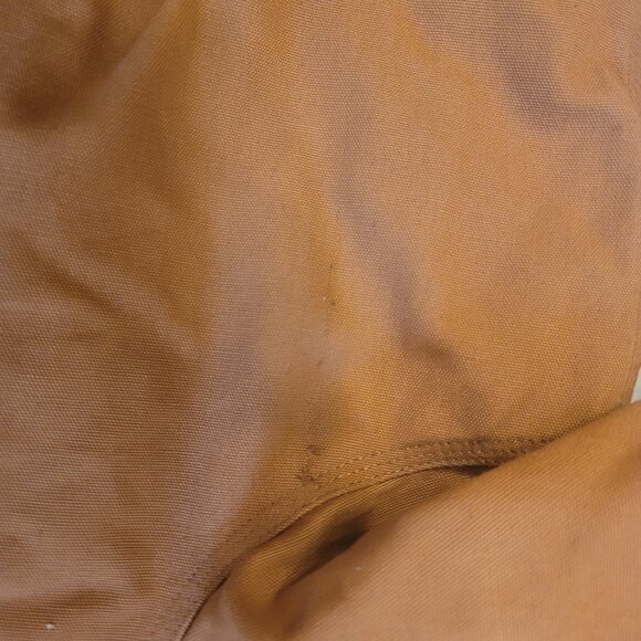 Carhartt Brown (J140BRN) Union Made Jacket with BLK Quilted liner US MEN SZ 5XL - Picture 9 of 14